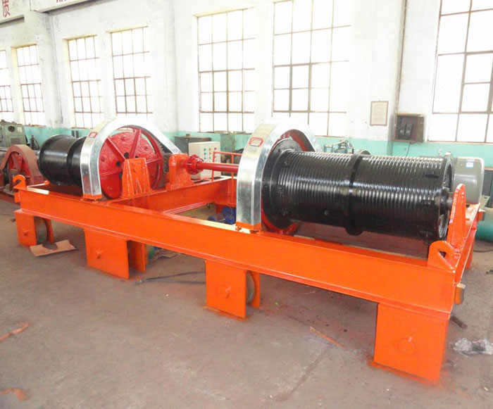 雙吊臺(tái)車式卷揚(yáng)啟閉機(jī)